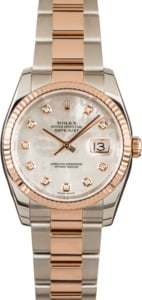 Rolex Datejust 116231 MOP Diamond Dial