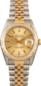 Pre-Owned Men's Rolex Datejust 16233 Two Tone