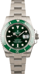 Green Rolex Submariner 116610V Ceramic