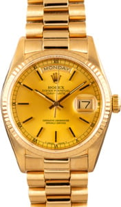 Pre Owned Rolex Presidential 18038 Day-Date