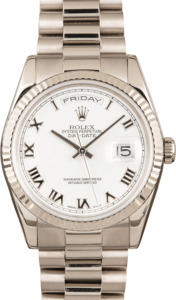 Presidential Rolex Day-Date 118239 White Gold