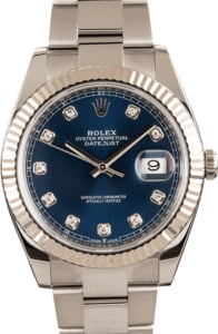 Rolex Datejust 126334 Blue Diamond Dial