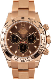 Rolex Daytona Rose Gold 116505 Chocolate Dial