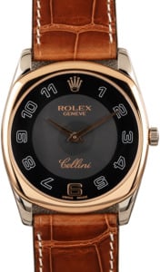 Rolex Cellini 4233 Gold Bezel