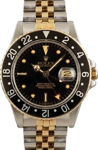 Vintage Rolex GMT-Master 16753 Steel & Gold