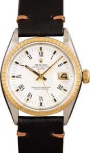 Pre-Owned Rolex Date 1505 White Dial