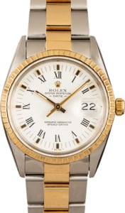 Rolex Date 15053 Two Tone Oyster