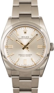 Rolex Oyster Perpetual 126000 Silver Dial