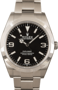 Rolex Explorer 214270BKASO Luminous Dial