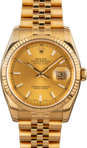 Rolex Datejust 116238 Yellow Gold Jubilee