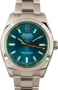 Milgauss Rolex 116400 Blue