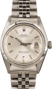 Rolex Datejust 1600 Silver 'Pie Pan' Dial