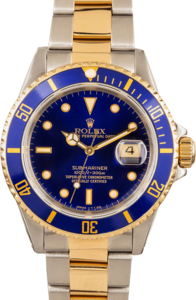 Rolex Submariner 16613 Blue Dial Pre Owned