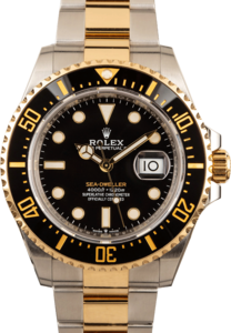 Pre-Owned Rolex Sea-Dweller 126603 Two-Tone