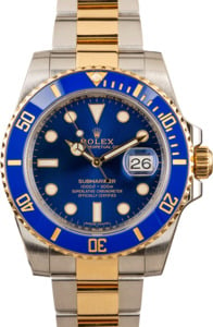 Ceramic Rolex Submariner 116613 Two Tone