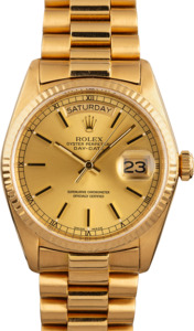 Day Date Rolex 18038 18K YG