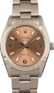 Used Rolex Air-King 14000 Salmon Dial