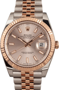 Rolex Datejust 126331 Two Tone Everose Jubilee