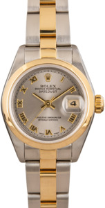 Rolex Datejust 79163 Rhodium Roman Dial