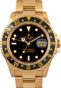 Pre-Owned Rolex GMT-Master II 16718 Black