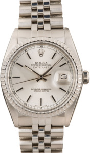 Rolex Datejust 16030 Silver Dial