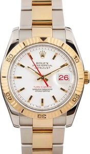 Rolex Datejust 116263 White Dial Thunderbird