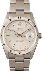 Men's Rolex Date Steel Model 15210