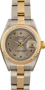 Ladies Rolex Datejust 79173 Slate Roman Dial