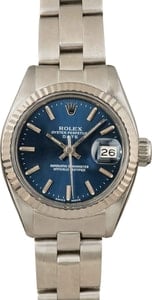 PreOwned Rolex Date 6917 Blue Dial