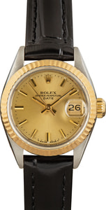 Ladis Rolex Datejust 69173 Two-Tone