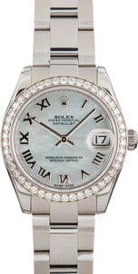Rolex Datejust 31 ref 178384 Diamond Bezel