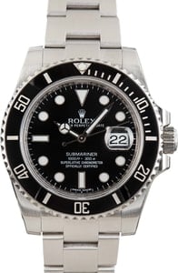 Rolex Submariner 116610 Black Chromalight Dial
