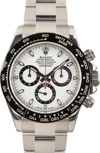 Pre-Owned Rolex Daytona Ref 116500 White Panda Dial