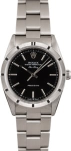 Pre Owned Rolex Air-King 14010 Black Index Dial
