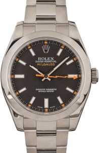 Rolex Milgauss 116400 Black 40MM