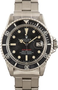 Rolex Vintage Submariner 1680 "Red Sub"