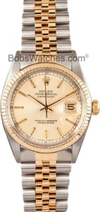Used Rolex Two Tone Datejust 16013