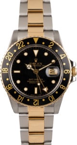 Used Rolex GMT Master 16753 Two Tone