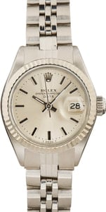 Rolex Date 6917 Silver Dial