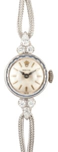 Lady Rolex Diamond Cocktail Watch 1940's