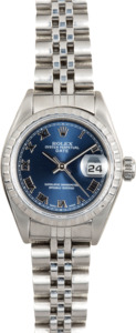 Ladies Rolex Date 79240 Blue