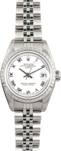 Ladies Rolex Date 79240 White