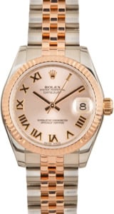 Rolex Mid-Size Datejust 178271 Two Tone Everose