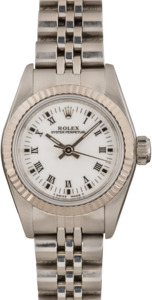Ladies Rolex Oyster Perpetual 67194 Stainless Steel