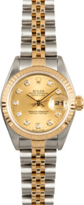 Ladies Rolex Two-Tone Diamond Datejust 79173