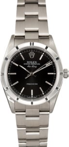 Rolex Air-King Stainless Steel Black Dial 14010M