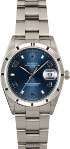 Rolex Date 15210 Blue Dial