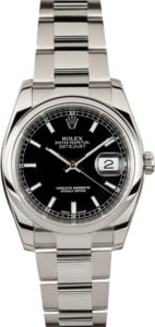 New Model Datejust 116200 Certified Pre Owned