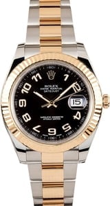 Used Rolex Datejust II Ref 116333 Black Arabic Dial