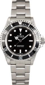 Men's Rolex No Date Submariner Model 14060